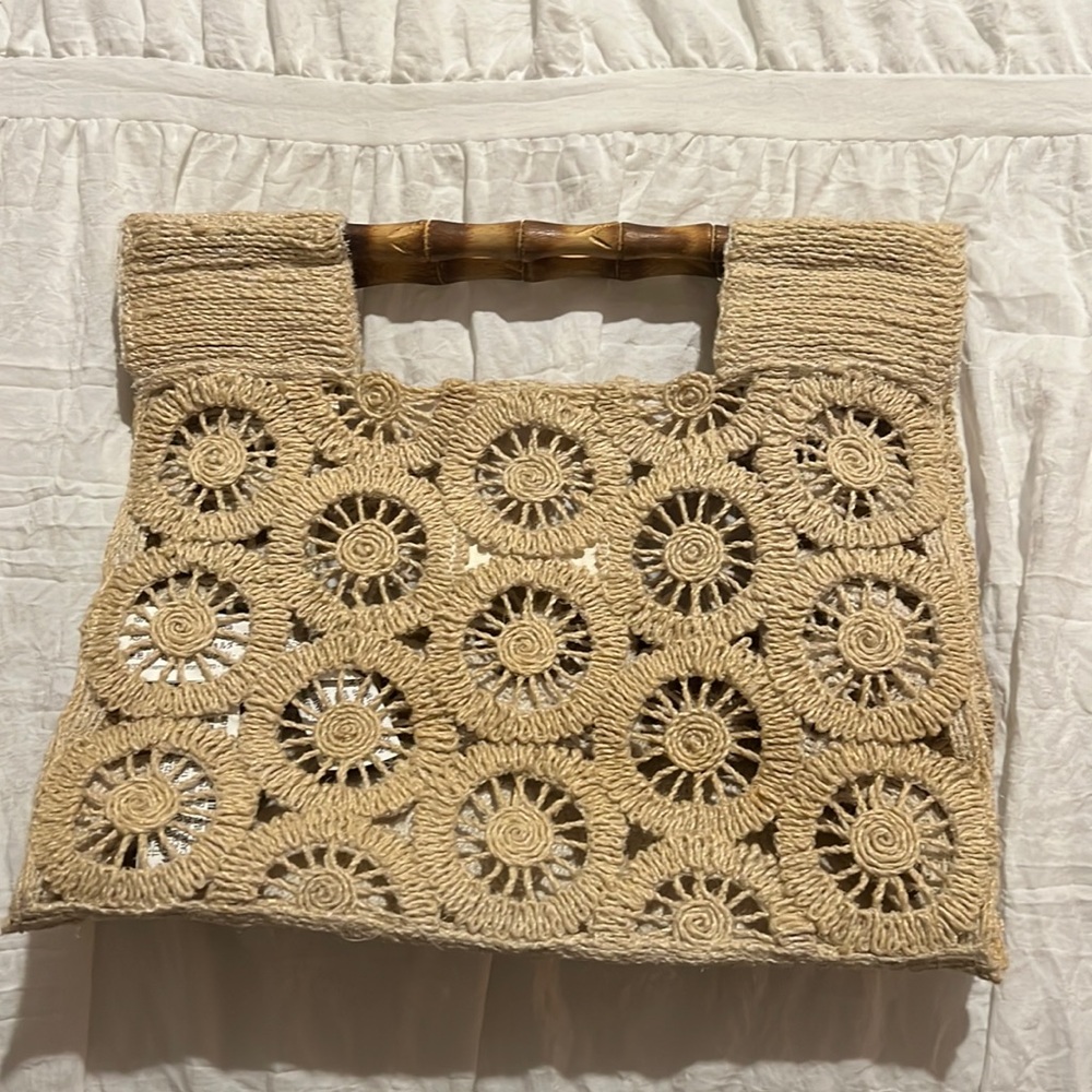 Zara Raffia Bag